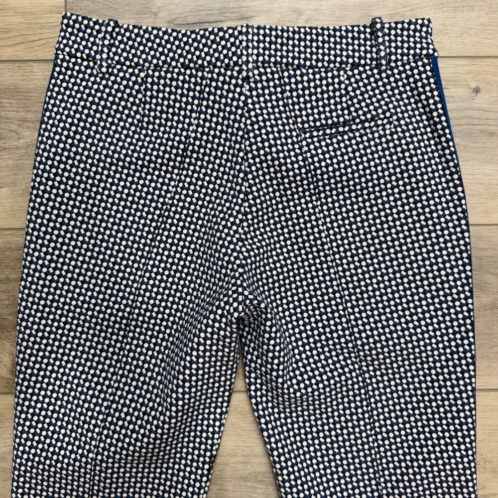 Silvia Tcherassi Patterned Side Stripe Cuffed Cro… - image 6